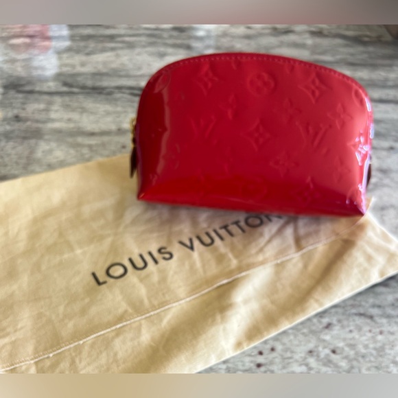 Authentic Louis Vuitton Monogram Vernis Pouchette Cosmetic Pouch - Picture 1 of 11